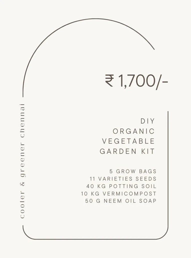 DIY Vegetable Kitchen Garden Kit from Sempulam Sustainable Solutions