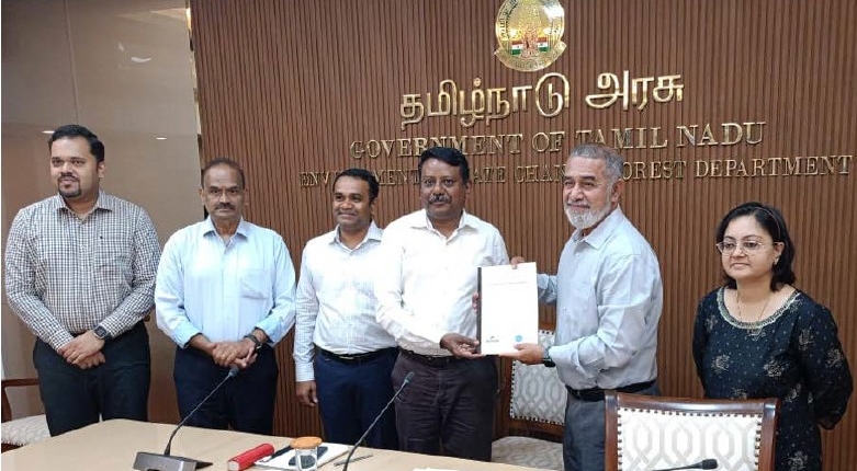 Chennai Resilience Centre signs an MoU with the Tamil Nadu Green Climate Company Chennai Resilience Centre signs an MoU with the Tamil Nadu Green Climate Company